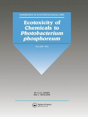 cover image of Ecotoxicity of Chemicals to Photobacterium Phosphoreum
